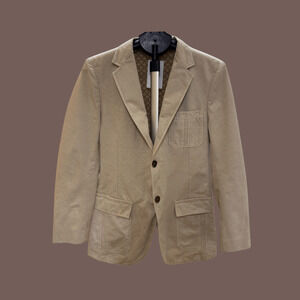 Gucci Cotton Blazer | Beige | Size 48 | Vintage